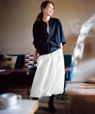 UNFILO L BEAUTY MOVE ヘビロテ ブルゾン ブラック