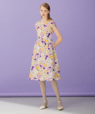 TOCCA 【洗える！】MIRAGE ドレス ライラック系5