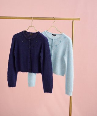 TOCCA MIDNIGHT STAR カーディガン ネイビー系