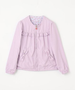 ANY KIDS 【チェリーベリーシリーズ】シャカシャカ リバーシ ブルゾン ラベンダー