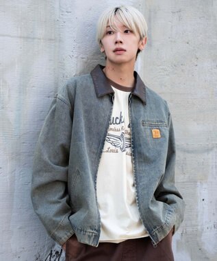 WEGO 【25年秋冬新作/MLサイズ展開】ワーカーズZIPジャケット