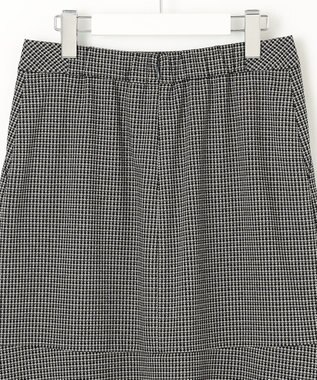 J.PRESS LADIES S 【洗える】ジャカード フレアー スカート ブラック系5