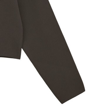 Green Parks ・ｓｗｉｎｇ　ｂｙ　ニット開襟カーディガン Brown