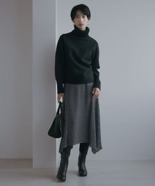 ICB プリントトート ブラック系