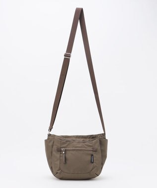 LA BAGAGERIE 【MONICA】ラウンドショルダーバッグ カーキ