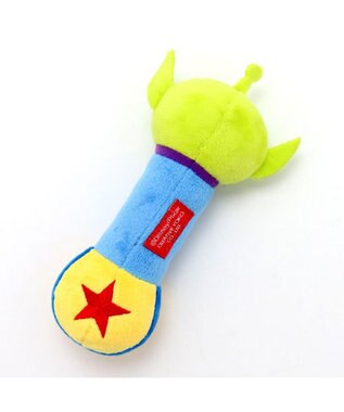 PET PARADISE ディズニー トイ・ストーリー エイリアン ダンベル トイ 黄緑