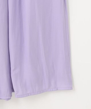 ANY L 【ウエストゴム】リラックススカーチョ パープル