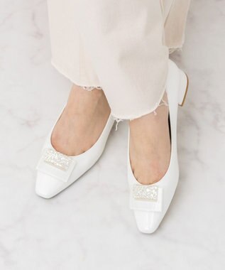 Bridget Birkin 【Bridget Birkin】グリッターパーツパンプス