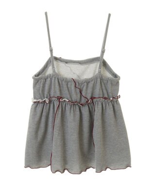 CRAFT STANDARD BOUTIQUE 配色メローキャミトップス Oatmeal