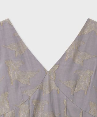 Paul Smith La Peche カットジャカード ワンピース ライラック