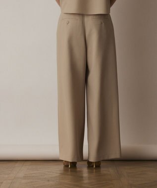 GRACE CONTINENTAL キャミ付レイヤードパンツ ベージュ