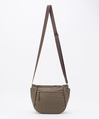 LA BAGAGERIE 【MONICA】ラウンドショルダーバッグ カーキ