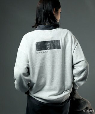 Green Parks ＦＡＮＴＡＳＩＡ／モノクロフォトプリントスウェット Oatmeal