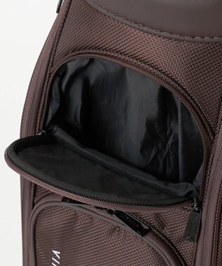 23区GOLF 【UNISEX】 ドビークロス キャディバッグ ダークブラウン系