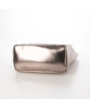 UNBILLION カシュカシュ cachecache / ソフトメタリックショッパートートS ダークシルバー