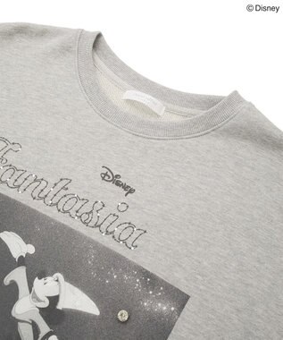 Green Parks ＦＡＮＴＡＳＩＡ／モノクロフォトプリントスウェット Gray Mixture