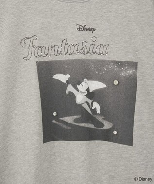 Green Parks ＦＡＮＴＡＳＩＡ／モノクロフォトプリントスウェット Gray Mixture