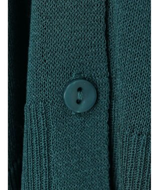 earth music&ecology 接触冷感Ｖネックカーディガン Green