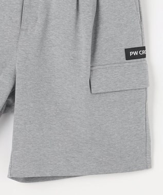 PW CIRCULUS 【MEN】ワイドハーフパンツ ゴルフ グレー系