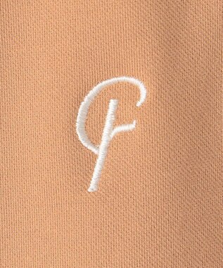 23区GOLF 【23Fondation】半袖 モックネックシャツ ベージュ系