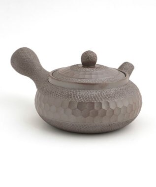 たち吉 【たち吉】ダイヤ彫中帯急須〈１個〉四日市萬古焼 ブラック