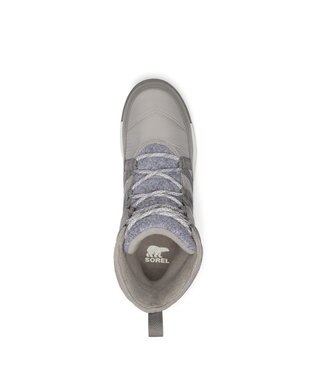 SOREL ウィットニー2プラス　レース　ウォータープルーフ Chrome Grey, Quarry