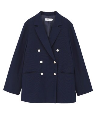earth music&ecology テーラードジャケット Navy