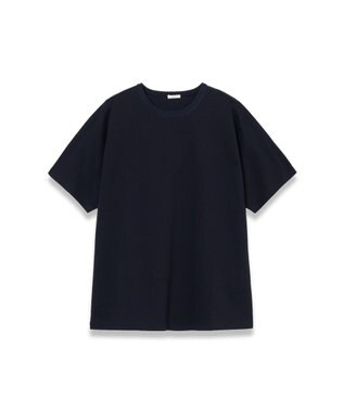 JOSEPH コンフォートコットン　ショートスリーブTシャツ Navy