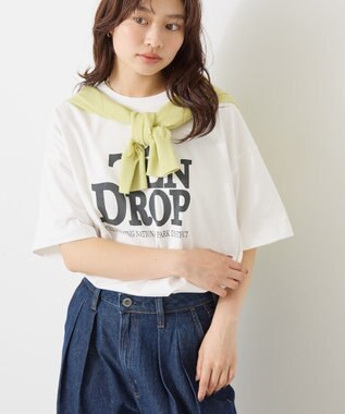 AMERICAN HOLIC TEN DROP Tシャツ Off White