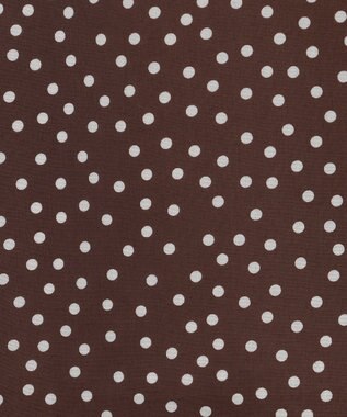 TOCCA 【洗える】RAINY SEASON ドレス ブラウン×ドット系