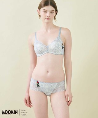 une nana cool 【ムーミン】 MOOMIN * une nana cool  364 レース ノンワイヤーブラ GR