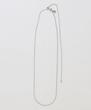 Phoebe 【金属アレルギー対応】リンキーデザインロングチェーンネックレス　シルバー　ニッケルフリー シルバー