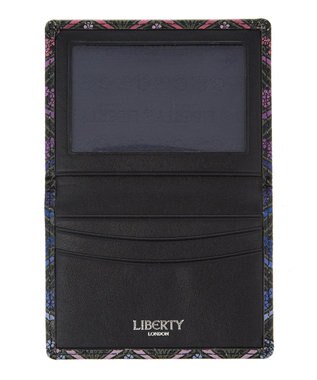 LIBERTY. ダスク アイフィス トラベル カード ホルダー パープル