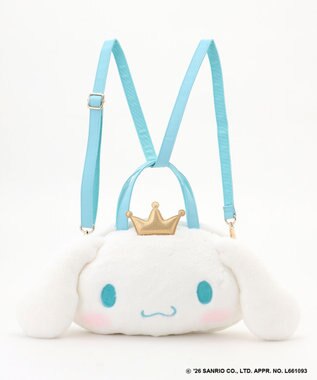 ANY KIDS 【シナモロール×ANY KIDS】3WAY バッグ オフホワイト