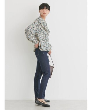 AMERICAN HOLIC アソートプリントフリルブラウス Light Beige