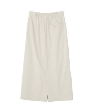 Green Parks イージーケアタック入りスカート Beige