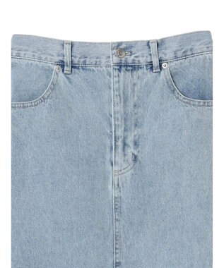 Green Parks ・ＥＬＥＮＣＡＲＥ　ＤＵＥ　デニムロングスカート Light Indigo