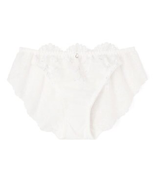 San-ai Resort（三愛水着楽園） エレガントコレクション【2503】バックレースショーツ ホワイト