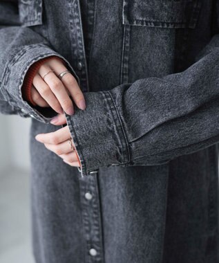 WEGO デニムBIGシャツ ブラックその他