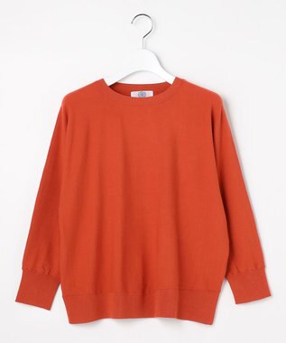 J.PRESS LADIES VIGODA ドルマンスリーブ ニット オレンジ系