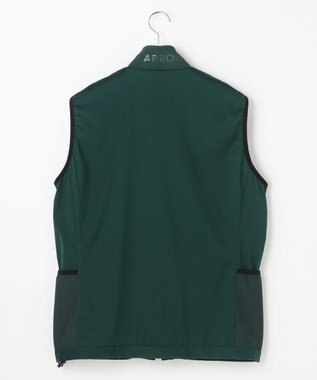 23区GOLF 【MEN】エアリージャージストレッチベスト ダークグリーン系