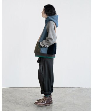 COQ AND CYCLE 裏起毛パーカー ベージュ