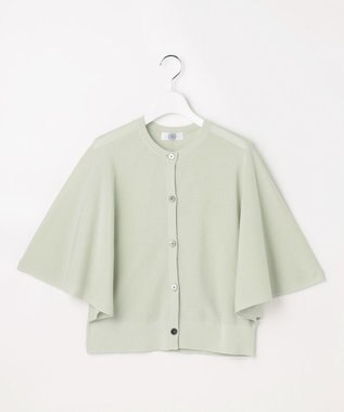 J.PRESS LADIES COTTON ACETATE DRY バタフライスリーブ カーディガン