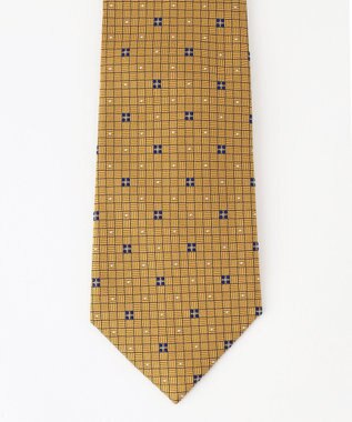 J.PRESS MEN 【J.PRESS SPUN SILK COLLECTION】ヴィンテージジャガード ネクタイ マスタード系7