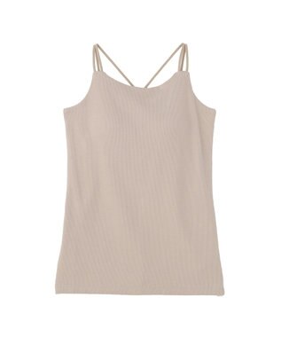 earth music&ecology 【予約】適ON カップ付きキャミソール ベージュ