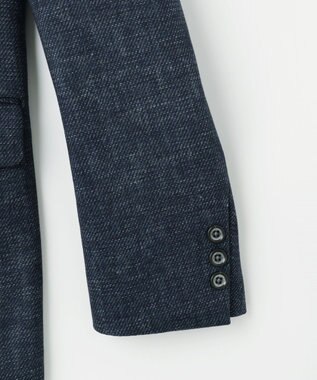 JOSEPH ABBOUD 【多機能/ストレッチ】ツィーディージャージー ジャケット ブルー系