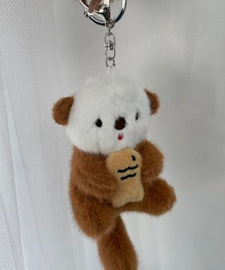 WEGO ラッコぬいぐるみキーホルダー ブラウン