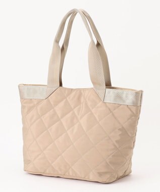 ANY キルティングソフトトートバッグ サンドベージュ