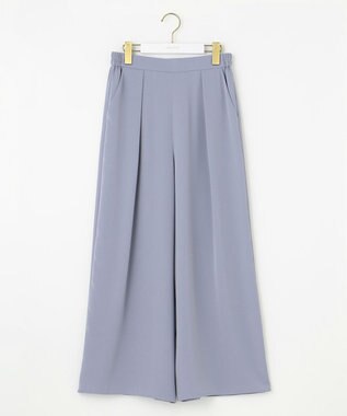 ANY SIS 【接触冷感・吸水速乾・UVカット】サラキレイ ワイドパンツ ライトブルー