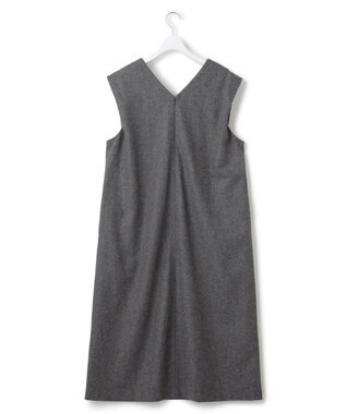 J.PRESS YORK STREET 【WOMEN】ショルダータックジャンパースカート グレー系